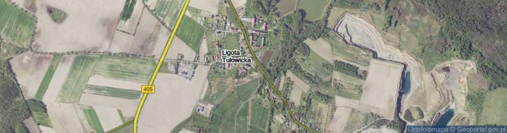 Zdjęcie satelitarne Ligota Tułowicka ul.